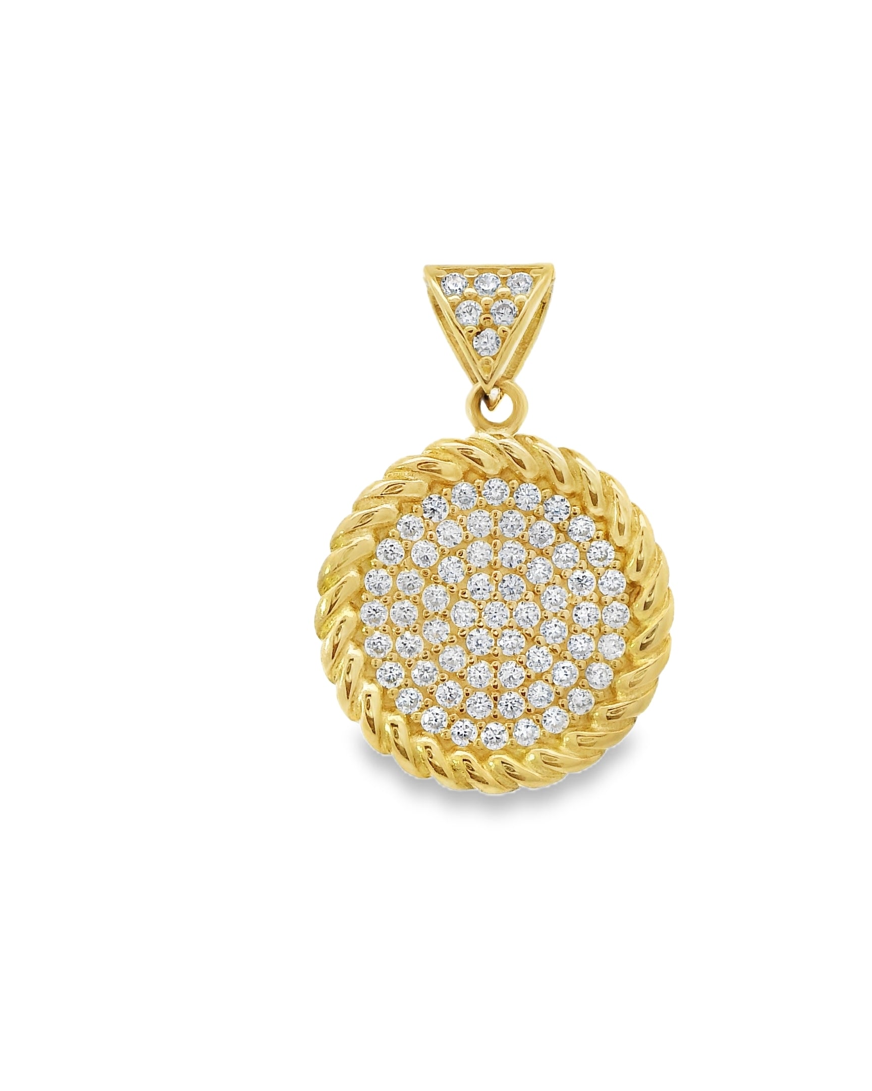 Pendentif Rond Twist