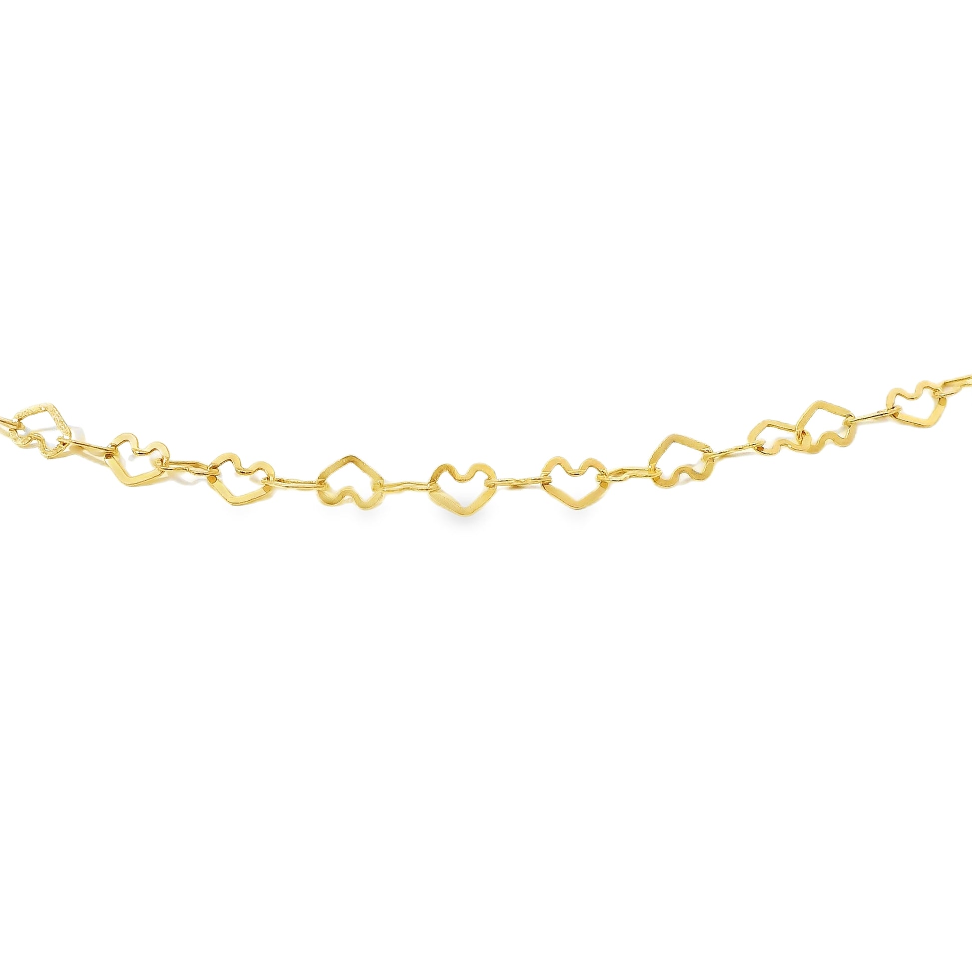 Bracelet Chainette Coeur