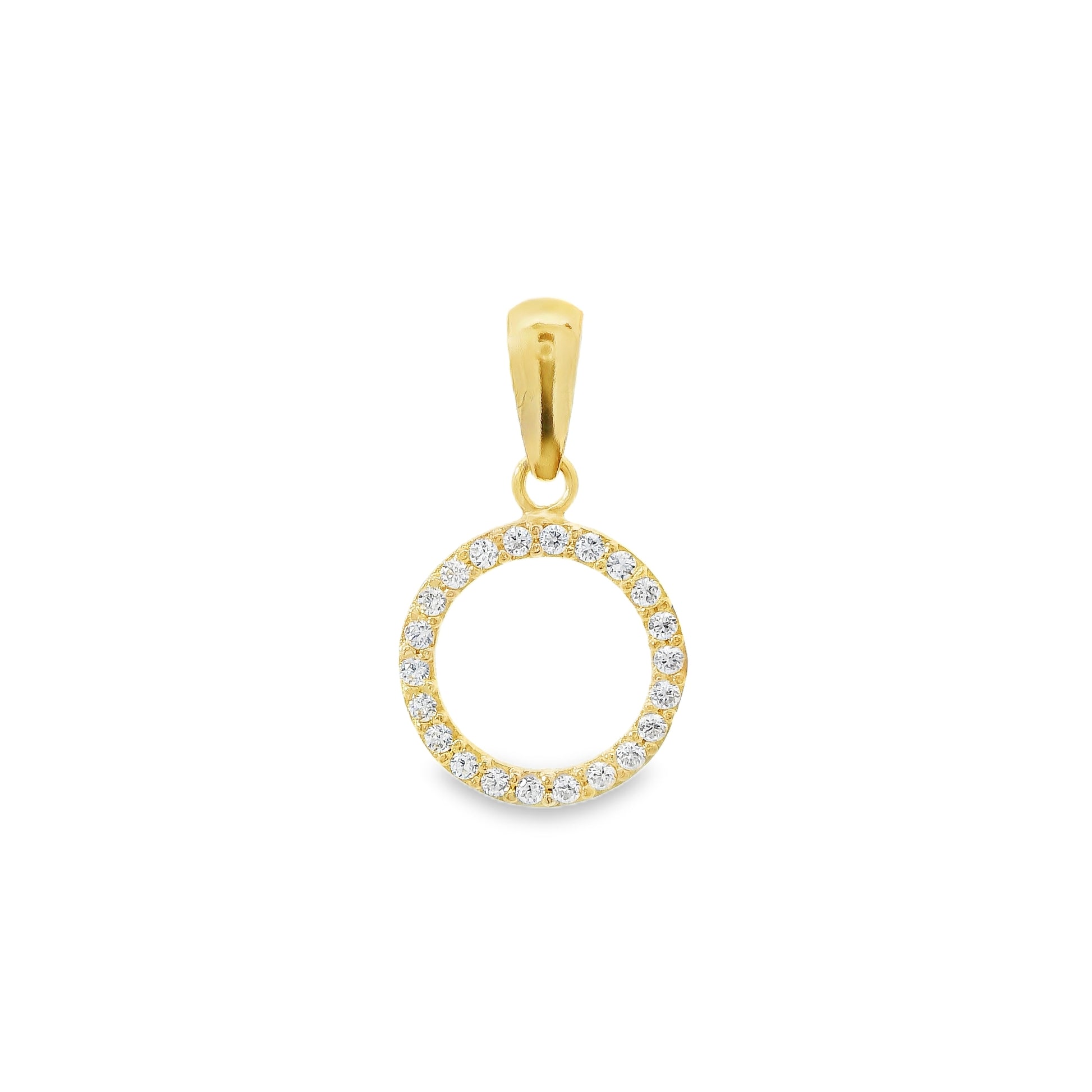 Pendentif Rond CZ