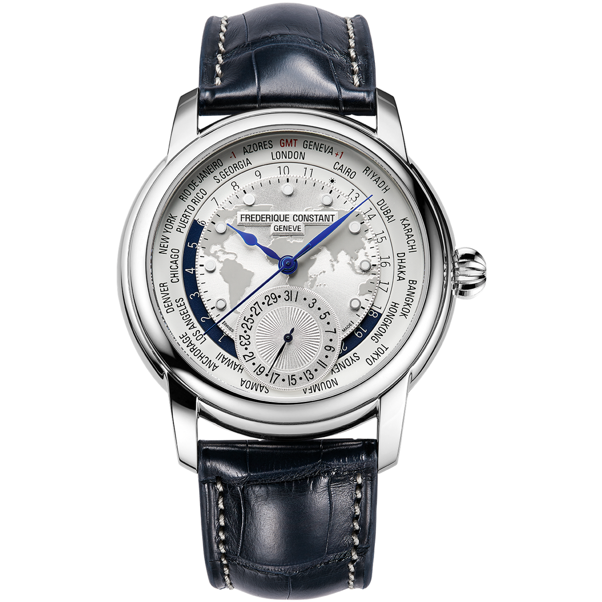Frederique Constant - Manufacture Worldtimer - FC-718WM4H6