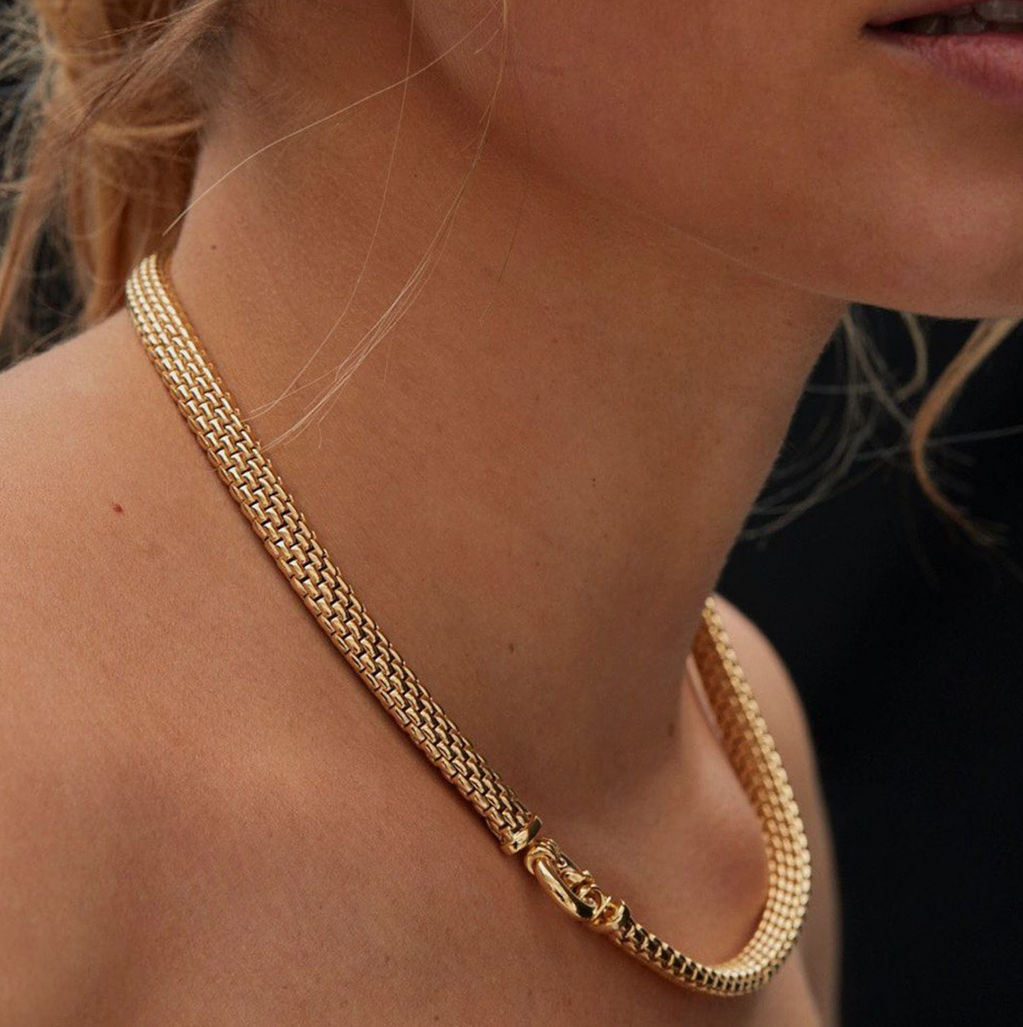 Collier Oro Link